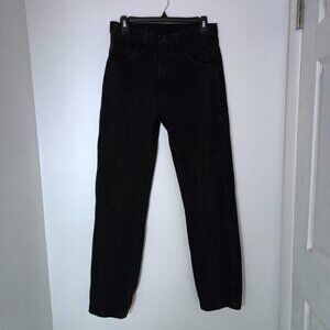 Rustler Black Regular Fit Mens Jeans 30x32
